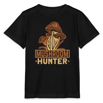 Morels Mushroom Picker Mushroom Farmer Mushroom - Stanley/Stella MINI CREATOR Kids’ T-Shirt - black - Front - Mikhail (115cm)
