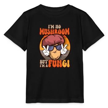 Cueilleur de champignons de Morel Champignon Champignon - T-shirt bio MINI CREATOR Stanley/Stella Enfant - noir - Devant - Mikhail (115cm)
