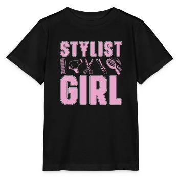 Coiffeur Coiffeur Coiffeur - T-shirt bio MINI CREATOR Stanley/Stella Enfant - noir - Devant - Mikhail (115cm)
