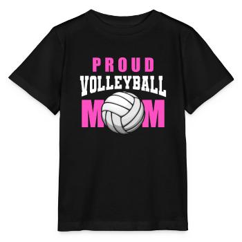Volleyball Volleyball Player Volleyball Mama - T-shirt bio MINI CREATOR Stanley/Stella Enfant - noir - Devant - Mikhail (115cm)