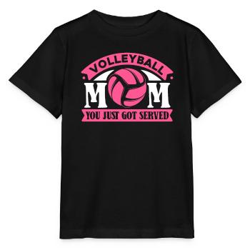 Volleyball Volleyball Player Volleyball Mama - T-shirt bio MINI CREATOR Stanley/Stella Enfant - noir - Devant - Mikhail (115cm)