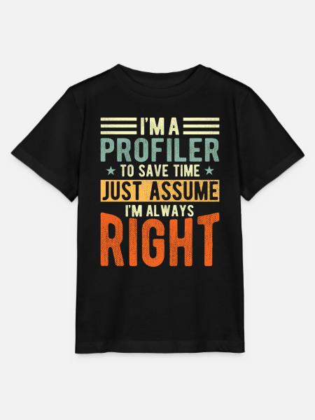 Profiler - Stanley/Stella Kinder T-Shirt MINI CREATOR  - Schwarz
