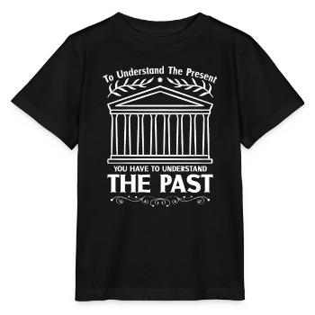 History historian History - Stanley/Stella MINI CREATOR Kids’ T-Shirt - black - Front - Mikhail (115cm)