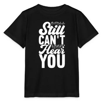 Sourds sourds muets sourds - T-shirt bio MINI CREATOR Stanley/Stella Enfant - noir - Devant - Mikhail (115cm)