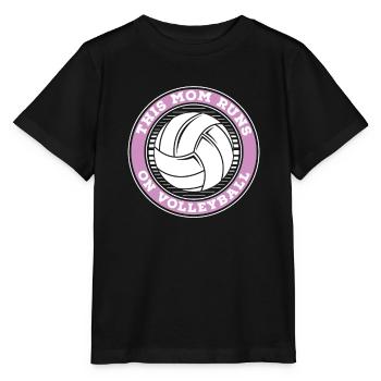 Volleyball Volleyball Player Volleyball Mama - T-shirt bio MINI CREATOR Stanley/Stella Enfant - noir - Devant - Mikhail (115cm)