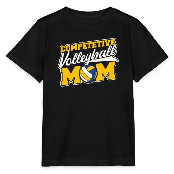 Volleyball Volleyball Player Volleyball Mama - T-shirt bio MINI CREATOR Stanley/Stella Enfant - noir - Devant - Mikhail (115cm)