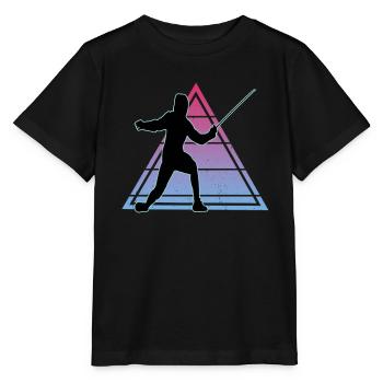 Fencing Fencing Sport Fencing - Stanley/Stella MINI CREATOR Kids’ T-Shirt - black - Front - Mikhail (115cm)