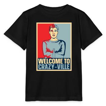Infirmier - T-shirt bio MINI CREATOR Stanley/Stella Enfant - noir - Devant - Mikhail (115cm)