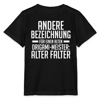 Andere Bezeichnung für Origami - Stanley/Stella Kinder T-Shirt MINI CREATOR  - Schwarz - Vorne - Mikhail (115cm)