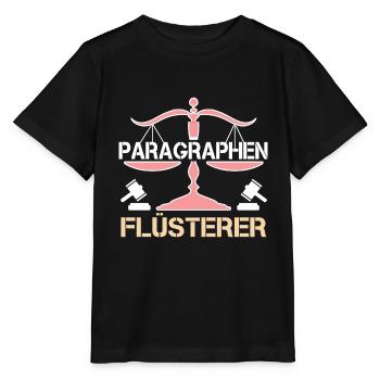 Paragraphen Flüsterer Jura Studium Staatsexamen - Stanley/Stella Kinder T-Shirt MINI CREATOR  - Schwarz - Vorne - Mikhail (115cm)