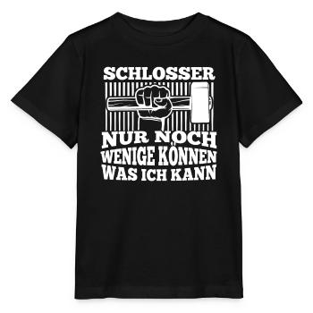 Schmied Metallbauer Schlosser - Stanley/Stella Kinder T-Shirt MINI CREATOR  - Schwarz - Vorne - Mikhail (115cm)