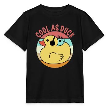 Gummiente Gummienten Entenliebhaber Badezimmer - Stanley/Stella Kinder T-Shirt MINI CREATOR  - Schwarz - Vorne - Mikhail (115cm)
