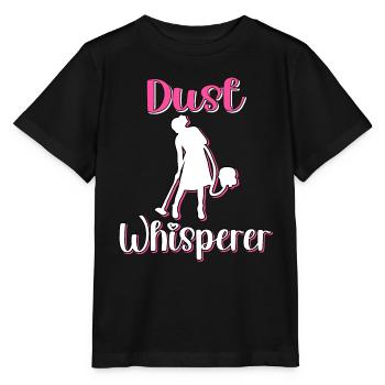 Femme de ménage Nettoyeuse - T-shirt bio MINI CREATOR Stanley/Stella Enfant - noir - Devant - Mikhail (115cm)
