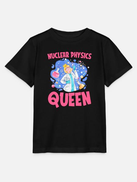 Physik Phyiker Kernphysik - Stanley/Stella Kinder T-Shirt MINI CREATOR  - Schwarz