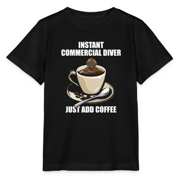Diving Divers Commercial Diving - Stanley/Stella MINI CREATOR Kids’ T-Shirt - black - Front - Mikhail (115cm)