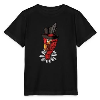 Action de grâce - T-shirt bio MINI CREATOR Stanley/Stella Enfant - noir - Devant - Mikhail (115cm)
