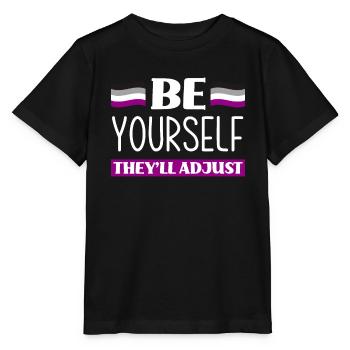 Asexual motivation - Stanley/Stella MINI CREATOR Kids’ T-Shirt - black - Front - Mikhail (115cm)