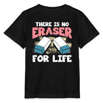 Eraser Costume Gift - Stanley/Stella MINI CREATOR Kids’ T-Shirt - black - Front - Mikhail (115cm)
