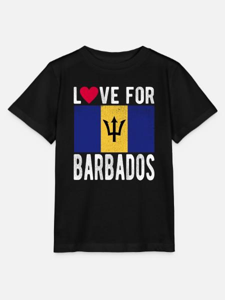 Barbados Souvenir - Stanley/Stella Kinder T-Shirt MINI CREATOR - Schwarz