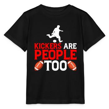 Kickers Are People Too 23 - Stanley/Stella MINI CREATOR Kids’ T-Shirt - black - Front - Mikhail (115cm)