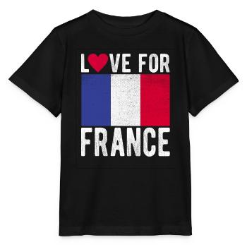 France Souvenir - T-shirt bio MINI CREATOR Stanley/Stella Enfant - noir - Devant - Mikhail (115cm)