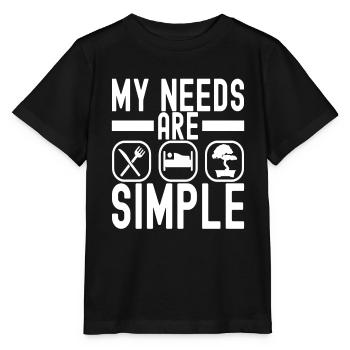Bonsaï Bonsaï - T-shirt bio MINI CREATOR Stanley/Stella Enfant - noir - Devant - Mikhail (115cm)