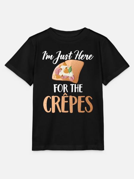 Crepe Geschenke für Crêpe Liebhaber - Stanley/Stella Kinder T-Shirt MINI CREATOR - Schwarz