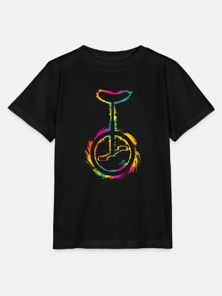 Einrad - Stanley/Stella Kinder T-Shirt MINI CREATOR - Schwarz