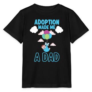 Lustige Adoptions-adoptions-tagesgeschenke - Stanley/Stella Kinder T-Shirt MINI CREATOR  - Schwarz - Vorne - Mikhail (115cm)