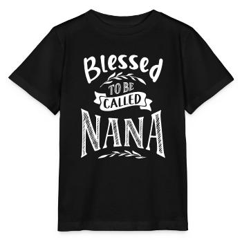 To Be Called Nana - Stanley/Stella MINI CREATOR Kids’ T-Shirt - black - Front - Mikhail (115cm)