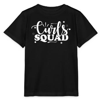 Curls Squad Curly Harre Group - Stanley/Stella MINI CREATOR Kids’ T-Shirt - black - Front - Mikhail (115cm)