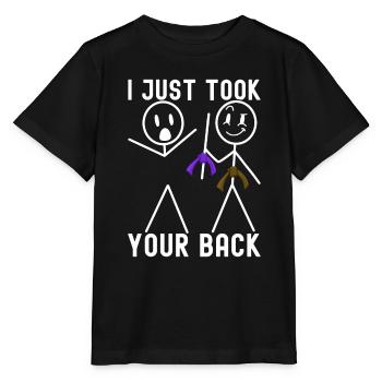 Jiu-Jitsu brésilien BJJ Grappling - T-shirt bio MINI CREATOR Stanley/Stella Enfant - noir - Devant - Mikhail (115cm)