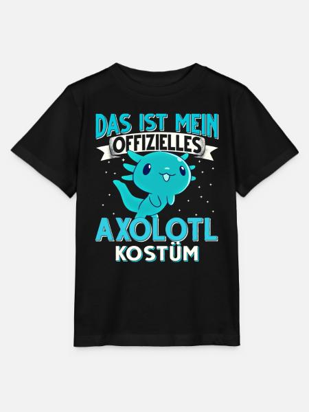 Axolotl - Stanley/Stella Kinder T-Shirt MINI CREATOR - Schwarz