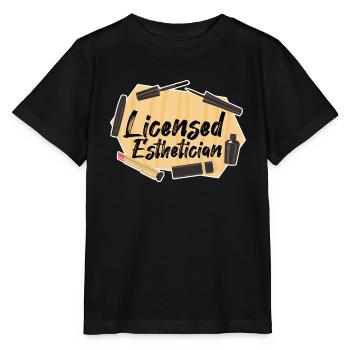 Beautician Cosmetics - Stanley/Stella MINI CREATOR Kids’ T-Shirt - black - Front - Mikhail (115cm)