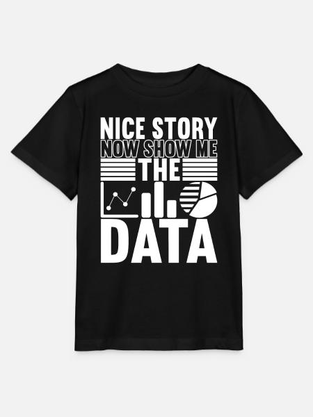 Data Scientist Data Analyst - Stanley/Stella T-shirt MINI CREATOR til børn - sort