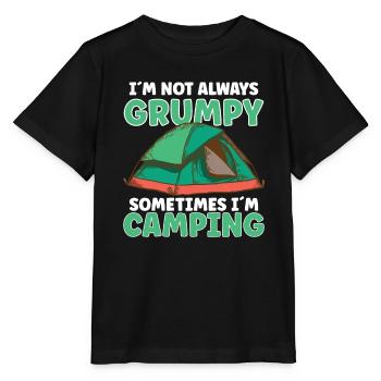 Scout Camping Outdoor Campfire Hiking Backpacking - Stanley/Stella Kinder T-Shirt MINI CREATOR  - Schwarz - Vorne - Mikhail (115cm)