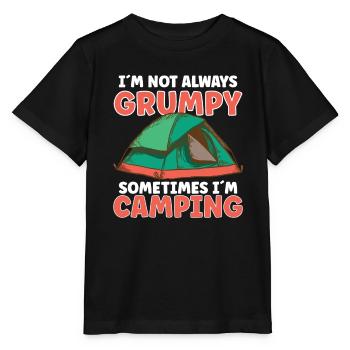 Scout Camping Outdoor Campfire Hiking Backpacking - Stanley/Stella Kinder T-Shirt MINI CREATOR  - Schwarz - Vorne - Mikhail (115cm)