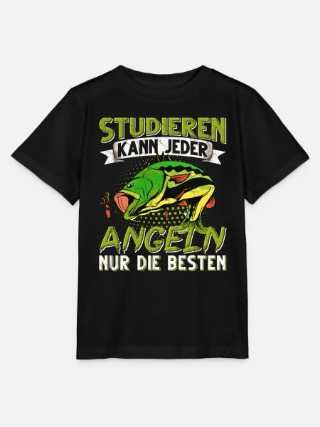 angeln angler geschenke - Stanley/Stella Kinder T-Shirt MINI CREATOR - Schwarz