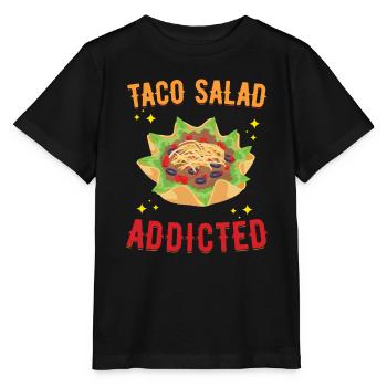 Taco Salad - Stanley/Stella MINI CREATOR Kids’ T-Shirt - black - Front - Mikhail (115cm)