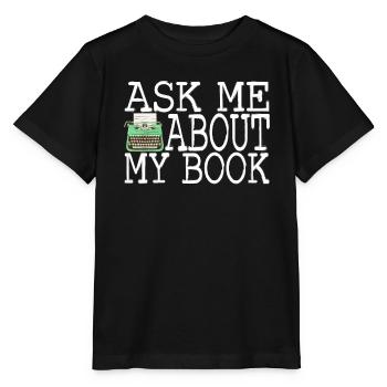 Auteur Écrivain Écrivain - T-shirt bio MINI CREATOR Stanley/Stella Enfant - noir - Devant - Mikhail (115cm)