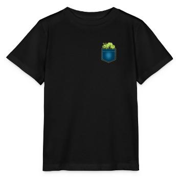 Chenille - T-shirt bio MINI CREATOR Stanley/Stella Enfant - noir - Devant - Mikhail (115cm)