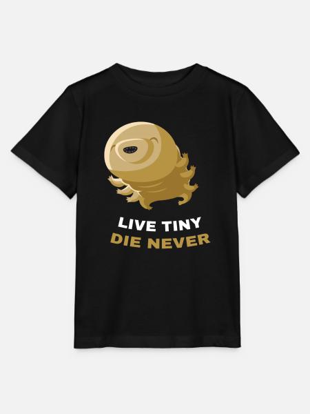 Live Tiny Die Never Bärtierchen - Stanley/Stella Kinder T-Shirt MINI CREATOR - Schwarz