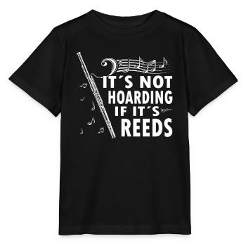 Holzblasinstrument Musik Bassoonist - Stanley/Stella Kinder T-Shirt MINI CREATOR  - Schwarz - Vorne - Mikhail (115cm)
