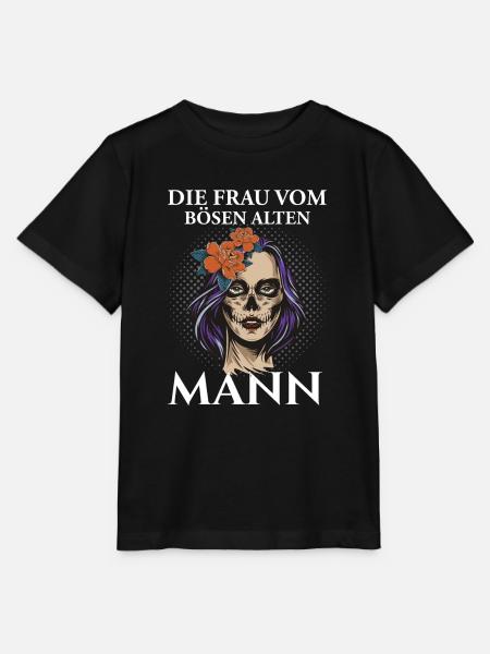 Die Frau vom bösen alten Mann - Stanley/Stella Kinder T-Shirt MINI CREATOR - Schwarz