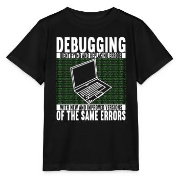 Programmierer Informatiker - Stanley/Stella Kinder T-Shirt MINI CREATOR  - Schwarz - Vorne - Mikhail (115cm)