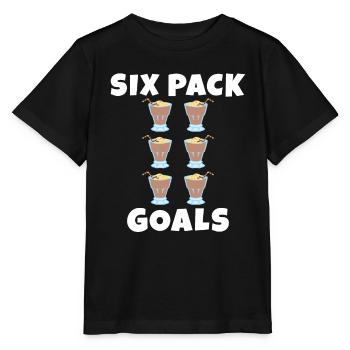 Ich liebe Milchshakes Milchshake Geschenk - Stanley/Stella Kinder T-Shirt MINI CREATOR  - Schwarz - Vorne - Mikhail (115cm)