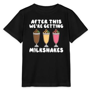 Ich liebe Milchshakes Milchshake Geschenk - Stanley/Stella Kinder T-Shirt MINI CREATOR  - Schwarz - Vorne - Mikhail (115cm)