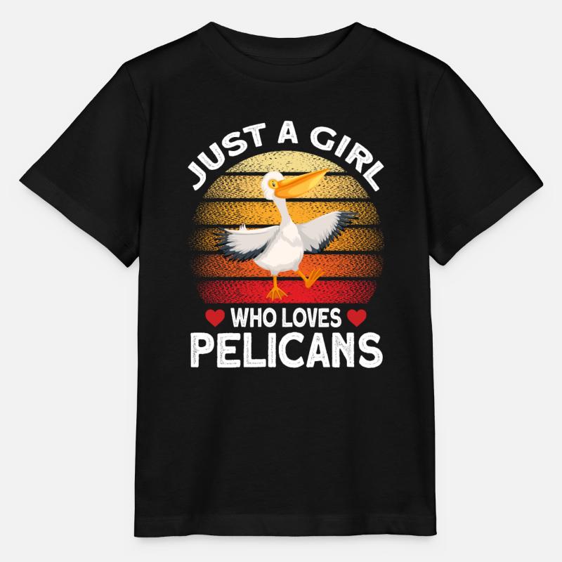 Pélican - T-shirt bio MINI CREATOR Stanley/Stella Enfant - noir