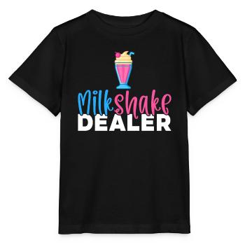 Ich liebe Milchshakes Milchshake Geschenk - Stanley/Stella Kinder T-Shirt MINI CREATOR  - Schwarz - Vorne - Mikhail (115cm)