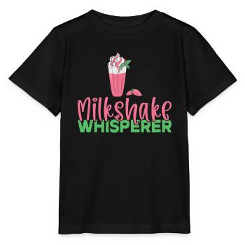 Ich liebe Milchshakes Milchshake Geschenk - Stanley/Stella Kinder T-Shirt MINI CREATOR  - Schwarz - Vorne - Mikhail (115cm)